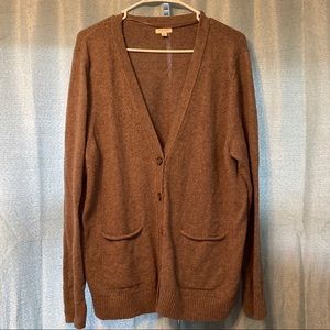 •2/$30• Tan-ish Colored Button Up Cardigan